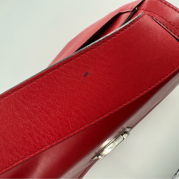 Adrienne Vittadini Red Satchel Shoulder Bag - Picture 14 of 14